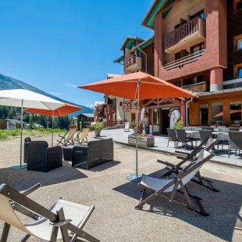 terrasse village club Val-Cenis