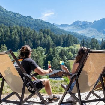 terrasse village club Val-Cenis