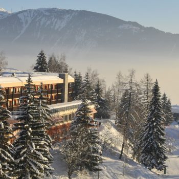 Station de ski de Valmorel Doucy sous la neige