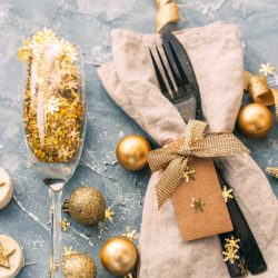 décoration de table pour Noël