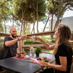 restaurant village club la grande motte
