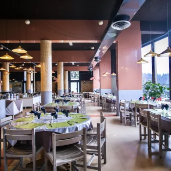 restaurant village club Les Sept Laux