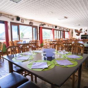 restaurant village club chamonix