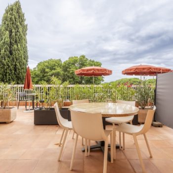 espace commun village club les Issambres Val-d'Esquières